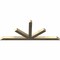 Ekena Millwork Saratoga Rough Sawn Timber Gable Bracket, Douglas Fir, 84"W x 35"H x 4"D x 4"F, 10/12 Pitch GBW084X35X0404SAR00RDF - alternate 2